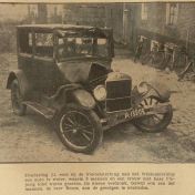 Kenteken: A 18909; Ford, De Noord-Ooster, 7 november 1931, foto: J. Wind