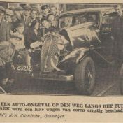 Kenteken: A 23216; Chevrolet, Nieuwsblad van het Noorden, 28-4-1934