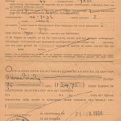 Kenteken: A 31107; Belastingkaart 1954, foto: S. Abels