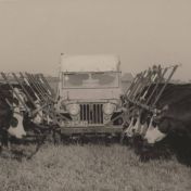 Kenteken: A 38540; Melkjeep, ca. april 1947, foto: J. Hagendoorn