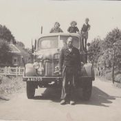 Kenteken: A 40709; Steyer, foto: Historische vereniging Ten Post en omstreken