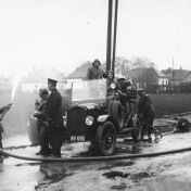 Kenteken: A 14640; Ford TT. Wehe-Den Hoorn, brandweeroefening ca. 1927 (818-17052)