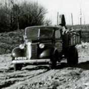 Kenteken: A 10529; Chevrolet, uitsnede foto: archief Dienst Openbare Werken (1485)