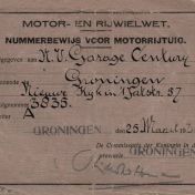 Kenteken: A 3835; Volkswagen, foto: W. J. Nieboer