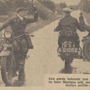 Kenteken: A 7928; Harley Davidson, Nieuwsblad van het Noorden, 26-10-1935