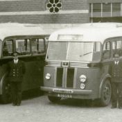 Kenteken: A 38101; Scania Vabis, uitsnede foto: coll. Chr. L.H. Streuper (AW2021-246)