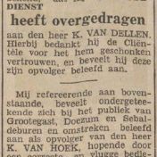Kenteken: A 13036; Advertentie Nieuwsblad van het Noorden, 1937 foto: H. E. Boonstra