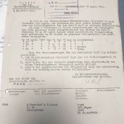 Kenteken: A 29387; Vorderingsbevel uit archief Gemeente Leens (1256), foto: R. Mulder