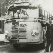 Kenteken: A 35172; Kromhout, chauffeur J. Groen, foto: J. Harmsen