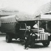 Kenteken: A 13435; Ford,  Bode J. Nicolai, foto: archief W. Mollema