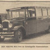 Kenteken: A 9260; GMC, Nieuwsblad van het Noorden, 02-04-1932