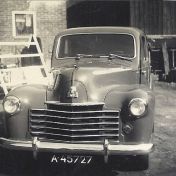 Kenteken: A 45727; Vauxhall Six. foto: W. Veld