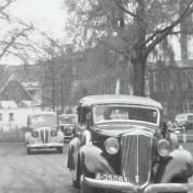 Kenteken: A 35065; Graham Paige, foto: still uit de film "De Commerciële Club Groningen" J. Thie, 1949 coll. GrA (2209-AV0535)