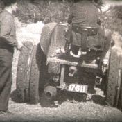 Kenteken: A 17611; Lanz Bulldog, foto: Still uit GAVA-film AV 0781 