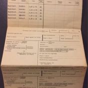Kenteken: A 32377; Bandenkaart 1943, foto: A. D. den Harotgh