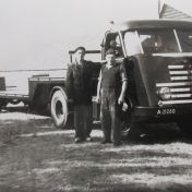 Kenteken: A 21280; DAF, foto: Archief Historische Vereniging Het Wold