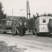 Kenteken: A 9986; Chevrolet, Zuidlaren, aanrijding Annerweg 1938. Bron: <a href='http://www.oudzuidlaren.nl/' target='_blank'>www.oudzuidlaren.nl</a>