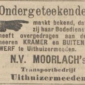 Kenteken: A 17545; Advertentie Nieuwsblad v/h Noorden, 5-7-1930, foto: H. E. Boonstra
