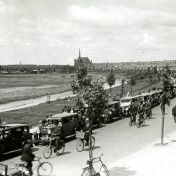 Kenteken: A 10201; Autotocht ouden van dagen 1931, foto: archief Koninklijke Vereeniging voor Volksvermaken (1348-299)