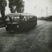 Kenteken: A 38270; Ford, Be Quick op tournée naar Denemarken, 1949, foto uit archief GSV Be Quick 1887 (1470_1299_0102)