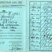 Kenteken: A 11753; Keuringsbewijs, foto: H.J. Dijkhuizen