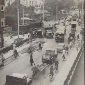Kenteken: A 22331; Groningen, Herebrug, 1952, foto: archief Dagblad van het Noorden (AW2024-242); Fotograaf: Folkers, E.