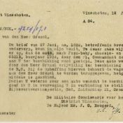 Kenteken: A 32010; Terruggave Ford uit het archief van het Militair Gezag, DMC Winschoten, 12-07-1945 (67-84)