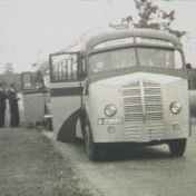 Kenteken: A 29685; Diamond T, foto: Still uit GAVA-film AV20037, 1950