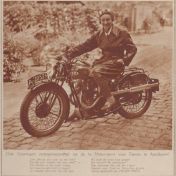 Kenteken: A 20534; BSA, "Het Noorden in Woord en Beeld" 8-07-1932