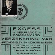Kenteken: A 16951; Rijbewijs J.G. Elema 1927, foto: S. Gijselhart