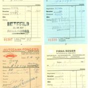 Kenteken: A 27574; Benzinenota's 1937, foto: W. A. Jörg