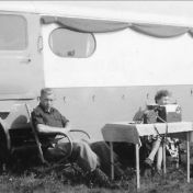 Kenteken: A 33777; Dezelfde Peugeot Q3A maar dan als camper, foto: F.A.M. Feimann