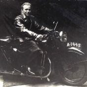 Kenteken: A 1445; AJS,  Foto 3: G. Rosier