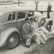 Kenteken: A 18491; Graham Paige, Delfzijl 17 augustus 1934. Foto: J. de Vries