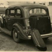 Kenteken: A 5929; Hudson, foto: collectie Veenkoloniaal Museum (fotoalbum Duintjer 52)