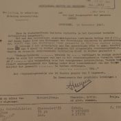 Kenteken: A 17278; Betaling gevorderde vrachtwagen 14-12-1943 uit archief Gem. Wedde (2220-286) foto: T. Groenewold