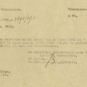 Kenteken: A 9659; Dodge, brief uit het archief van het Militair Gezag, DMC Winschoten, 03-07-1945 (67-84)