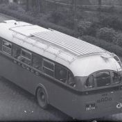 Kenteken: A 38004; Crossley bus, Damsterdiep, ca. 1951, foto: uitsnede 2248-2111; Fotograaf: Fotobedrijf Piet Boonstra