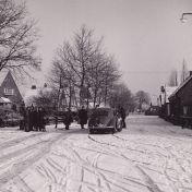 Kenteken: A 43824; Volkswagen,  Winschoten, Het Sint Vitusholt ca. 1950, foto: F. Bos