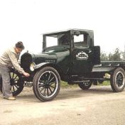Kenteken: A 8247; Ford-T, foto: W. Eekhof