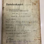 Kenteken: A 10110; Bandenkaart 1940, foto: A. D. den Harotgh