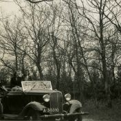 Kenteken: A 30310; Chevrolet, Nabij Gieten, 04-05-1940, foto uit archief Magna Pete (2205-13)