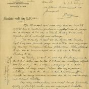 Kenteken: A 15855; Correspondentie over de Ford uit het archief van het Militair Gezag, Provinciale Militaire Commissaris, 24-05-1945 (63-167)
