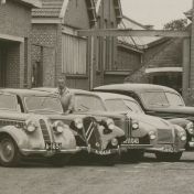 Kenteken: A 41444; Citroën Traction Avant, uitsnede foto collectie Veenkoloniaal Museum Veendam