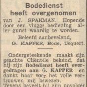 Kenteken: A 8094; Nieuwsblad van het Noorden, 25-02-1939, foto: H. E. Boonstra