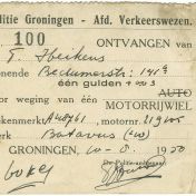 Kenteken: A 48761; Weging Batavusmotor (1769-155)