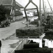 Kenteken: A 26140; Citroën Traction Avant, foto uit archief NV Groninger Steenfabrieken  (1428-251)
