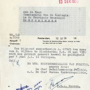 Kenteken: A 47925; Bijlage bij de registers van afgifte van nummerbewijzen (800-6159)