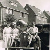 Kenteken: A 12313; Citroën Rosalie, foto: K. van Kalker; Fotograaf: Jan van Kalkar