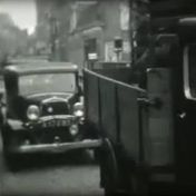 Kenteken: A 17285; Still Instructie film nieuwe verkeersregels 1935, Stichting Eindhoven in Beeld
